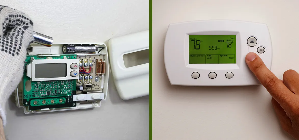 How do I know if my AC thermostat is broken?